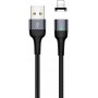 Купить ᐈ Кривой Рог ᐈ Низкая цена ᐈ Кабель Usams US-SJ326 USB - Lightning, магнитный, 1 м, Tarnish (SJ326USB01)