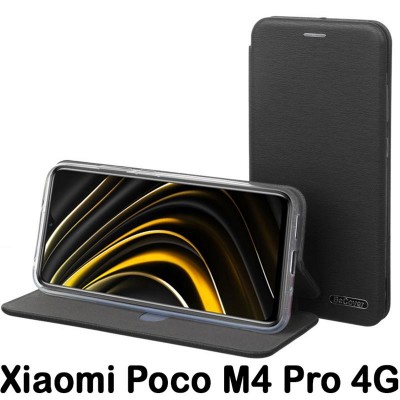 Купить ᐈ Кривой Рог ᐈ Низкая цена ᐈ Чeхол-книжка BeCover Exclusive для Xiaomi Poco M4 Pro 4G Black (707923)