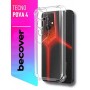 Купить ᐈ Кривой Рог ᐈ Низкая цена ᐈ Чехол-накладка BeCover Anti-Shock для Tecno Pova 4 (LG7n) Clear (708903)