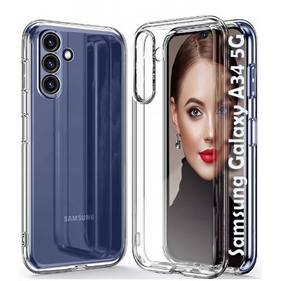 Купить ᐈ Кривой Рог ᐈ Низкая цена ᐈ Чeхол-накладка BeCover для Samsung Galaxy A34 5G SM-A346 Transparancy (708970)