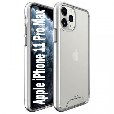 Купить ᐈ Кривой Рог ᐈ Низкая цена ᐈ Чeхол-накладка BeCover Space Case для Apple iPhone 11 Pro Max Transparancy (707792)