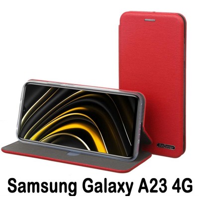 Купить ᐈ Кривой Рог ᐈ Низкая цена ᐈ Чeхол-книжка BeCover Exclusive для Samsung Galaxy A23 SM-A235 Burgundy Red (707930)