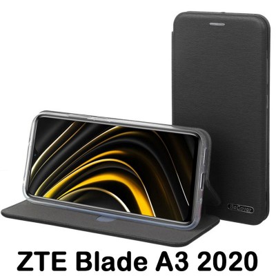 Купить ᐈ Кривой Рог ᐈ Низкая цена ᐈ Чeхол-книжка BeCover Exclusive для ZTE Blade A3 2020 Black (707954)