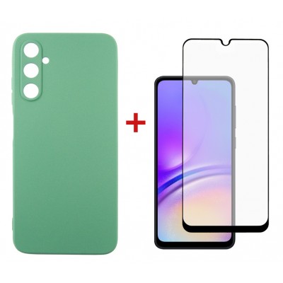 Купить ᐈ Кривой Рог ᐈ Низкая цена ᐈ Чeхол-накладка Dengos для Samsung Galaxy A05s SM-A057 Mint (DG-KM-10) + защитное стекло