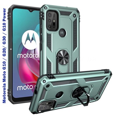 Купить ᐈ Кривой Рог ᐈ Низкая цена ᐈ Чeхол-накладка BeCover Military для Motorola Moto G10/G10 Power/G20/G30 Dark Green (707107)