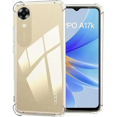 Купить ᐈ Кривой Рог ᐈ Низкая цена ᐈ Чехол-накладка BeCover Anti-Shock для Oppo A17k 4G Clear (709344)