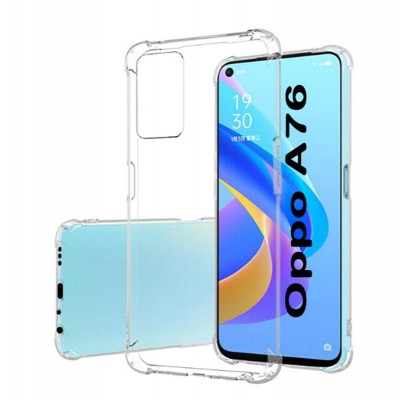 Купить ᐈ Кривой Рог ᐈ Низкая цена ᐈ Чехол-накладка BeCover Anti-Shock для Oppo A76/A96 Clear (707887)