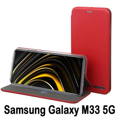 Купить ᐈ Кривой Рог ᐈ Низкая цена ᐈ Чeхол-книжка BeCover Exclusive для Samsung Galaxy M33 5G SM-M336 Burgundy Red (707943)