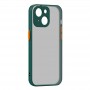 Купить ᐈ Кривой Рог ᐈ Низкая цена ᐈ Чехол-накладка Armorstandart Frosted Matte для Apple iPhone 14 Dark Green (ARM64489)