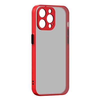 Купить ᐈ Кривой Рог ᐈ Низкая цена ᐈ Чехол-накладка Armorstandart Frosted Matte для Apple iPhone 14 Pro Max Red (ARM64480)