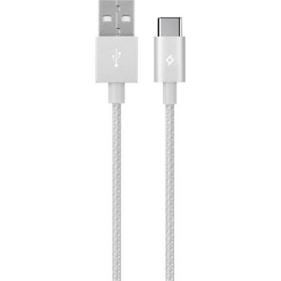 Купить ᐈ Кривой Рог ᐈ Низкая цена ᐈ Кабель Ttec AlumiCable USB - USB Type-C (M/M), 1.2 м, Silver (2DK18G)