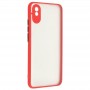 Купить ᐈ Кривой Рог ᐈ Низкая цена ᐈ Чехол-накладка Armorstandart Frosted Matte для Xiaomi Redmi 9A Red (ARM66732)