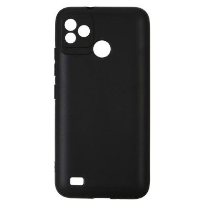 Купить ᐈ Кривой Рог ᐈ Низкая цена ᐈ Чехол-накладка Armorstandart Matte Slim Fit для Tecno Pop 5 Go (BD1) Camera cover Black (ARM