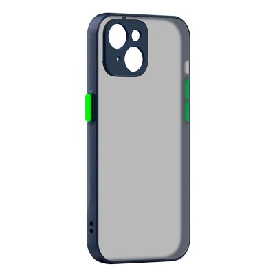 Купить ᐈ Кривой Рог ᐈ Низкая цена ᐈ Чехол-накладка Armorstandart Frosted Matte для Apple iPhone 14 Plus Navy Blue (ARM64482)