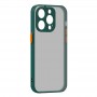 Купить ᐈ Кривой Рог ᐈ Низкая цена ᐈ Чехол-накладка Armorstandart Frosted Matte для Apple iPhone 14 Pro Dark Green (ARM64491)