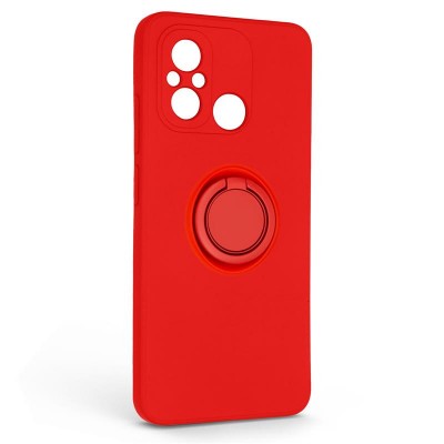 Купить ᐈ Кривой Рог ᐈ Низкая цена ᐈ Чехол-накладка Armorstandart Icon Ring для Xiaomi Redmi 12C Red (ARM68792)