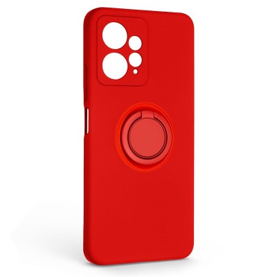 Купить ᐈ Кривой Рог ᐈ Низкая цена ᐈ Чехол-накладка Armorstandart Icon Ring для Xiaomi Redmi Note 12 4G Red (ARM68804)