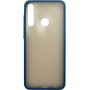 Купить ᐈ Кривой Рог ᐈ Низкая цена ᐈ Чeхол-накладка Dengos Matt для Huawei Y6p Blue (DG-TPU-MATT-56)