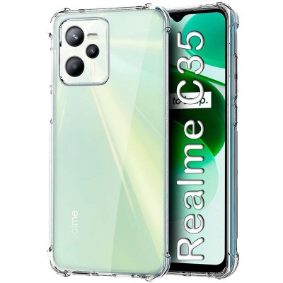 Купить ᐈ Кривой Рог ᐈ Низкая цена ᐈ Чехол-накладка BeCover Anti-Shock для Realme C35 Clear (707894)