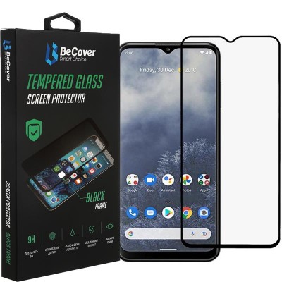 Купить ᐈ Кривой Рог ᐈ Низкая цена ᐈ Защитное стекло BeCover для Nokia G60 5G Black (708548)