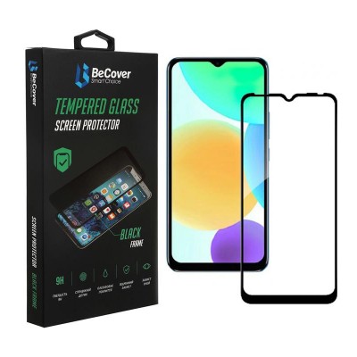 Купить ᐈ Кривой Рог ᐈ Низкая цена ᐈ Защитное стекло BeCover для Infinix Smart 6 (X6511B) Black (707602)