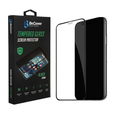 Купить ᐈ Кривой Рог ᐈ Низкая цена ᐈ Защитное стекло BeCover для Apple iPhone 14 Plus Black (707971)