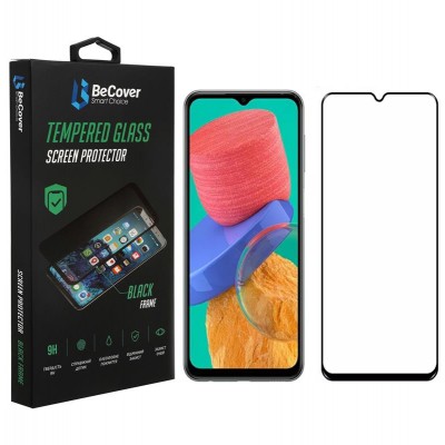 Купить ᐈ Кривой Рог ᐈ Низкая цена ᐈ Защитное стекло BeCover для Samsung Galaxy M33 SM-M336 Black (707356)