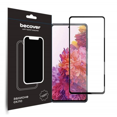 Купить ᐈ Кривой Рог ᐈ Низкая цена ᐈ Защитное стекло BeCover для Samsung Galaxy S20 FE SM-G780 Black (708812)