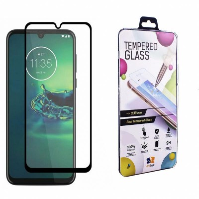 Купить ᐈ Кривой Рог ᐈ Низкая цена ᐈ Защитное стекло Drobak для Motorola Moto G8 Plus Black (454543)