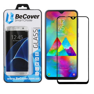 Купить ᐈ Кривой Рог ᐈ Низкая цена ᐈ Защитное стекло BeCover для Samsung Galaxy M20 SM-M205 Black (703297)