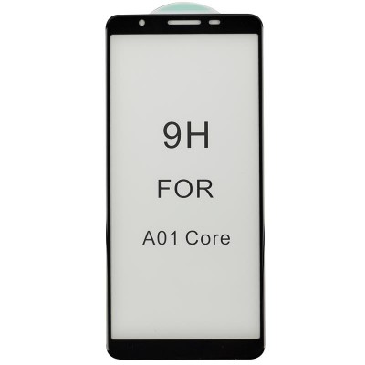 Купить ᐈ Кривой Рог ᐈ Низкая цена ᐈ Защитное стекло Miami для Samsung Galaxy A01 Core SM-A013 Black, 0.33mm, 5D (00000013628)