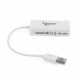 Купить ᐈ Кривой Рог ᐈ Низкая цена ᐈ Сетевой адаптер Gembird (NIC-U2-02) USB - Fast Ethernet, белый