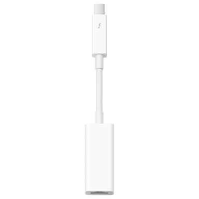 Купить ᐈ Кривой Рог ᐈ Низкая цена ᐈ Сетевая карта Apple Thunderbolt to Gigabit Ethernet Adapter (MD463LL/A)