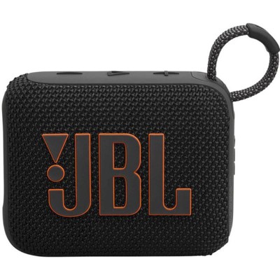 Купить ᐈ Кривой Рог ᐈ Низкая цена ᐈ Акустическая система JBL GO 4 Black (JBLGO4BLK)