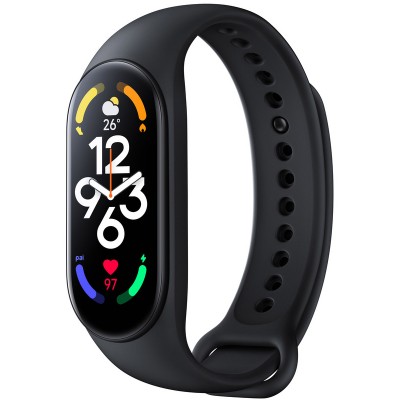 Купить ᐈ Кривой Рог ᐈ Низкая цена ᐈ Фитнес-браслет Xiaomi Mi Smart Band 7 NFC Black; 1.62" (490x192) AMOLED сенсорный / Bluetoot