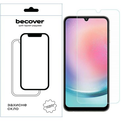 Купити Защитное стекло BeCover для Samsung Galaxy A14 SM-A145/A14 5G SM-A146 Crystal Clear Glass 3D (709260)ᐈ Кривий Ріг ᐈ Замов