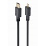 Кабель Cablexpert HDMI - micro-HDMI V 2.0 (M/M), 1.8 м, чорний (CC-HDMID-6) пакет