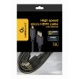 Кабель Cablexpert HDMI - micro-HDMI V 2.0 (M/M), 1.8 м, чорний (CC-HDMID-6) пакет