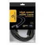 Кабель Cablexpert HDMI - HDMI V 1.4 (M/M), вилка/кутова вилка, 4.5 м, чорний (CC-HDMI490-15) пакет