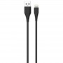 Купить ᐈ Кривой Рог ᐈ Низкая цена ᐈ Кабель ColorWay USB - Lightning (M/M), PVC, 2.4 А, 1 м, Black (CW-CBUL024-BK)