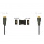 Адаптер Cablexpert HDMI - HDMI (F/F), F19, Black (A-HDMI-FF)