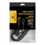 Кабель Cablexpert HDMI - HDMI (M/F), подовжувач, 1.8 м, чорний (CC-HDMI4X-6) пакет