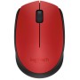 Миша бездротова Logitech M171 Red/Black (910-004641)