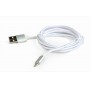 Купить ᐈ Кривой Рог ᐈ Низкая цена ᐈ Кабель Cablexpert USB - Lightning (M/M), 1.8 м, серебристый (CCB-mUSB2B-AMLM-6-S)