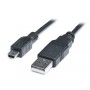 Кабель REAL-EL USB - mini USB V 2.0 (M/M), 1.8 м, чорний (EL123500006)