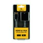 Адаптер Cablexpert HDMI - VGA V 1.4 (M/F), 0.15 м, Black (A-HDMI-VGA-03)