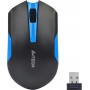 Миша бездротова A4Tech G3-200N Black/Blue USB V-Track