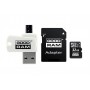 Карта пам`ятi MicroSDHC 32GB UHS-I Class 10 Goodram + SD-adapter + OTG Card reader (M1A4-0320R12)