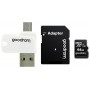 Карта пам`ятi MicroSDXC 64GB UHS-I Class 10 Goodram + SD-adapter + OTG Card reader (M1A4-0640R12)