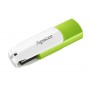 Флеш-накопичувач USB 64GB Apacer AH335 White/Green (AP64GAH335G-1)